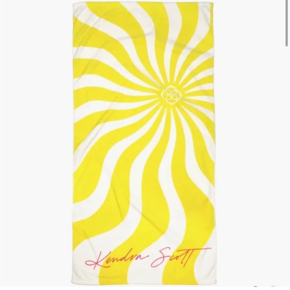 🎉 HP 🎉 🆕 Kendra Scott Shine Beach Towel - Picture 10 of 10
